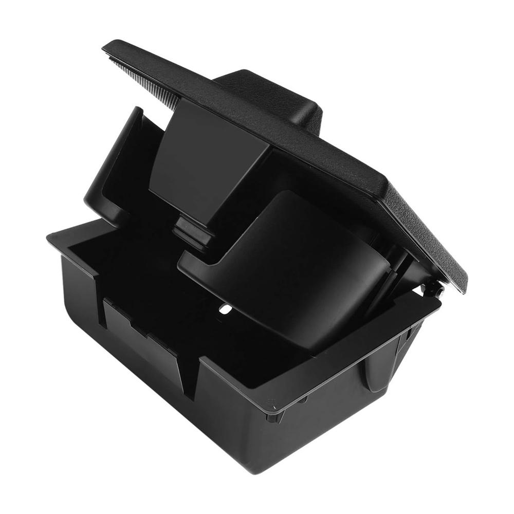 Black Front Dual Cup Holder 8C3Z2513562AF For Ford F250 F350 F450 F550 2008-2016