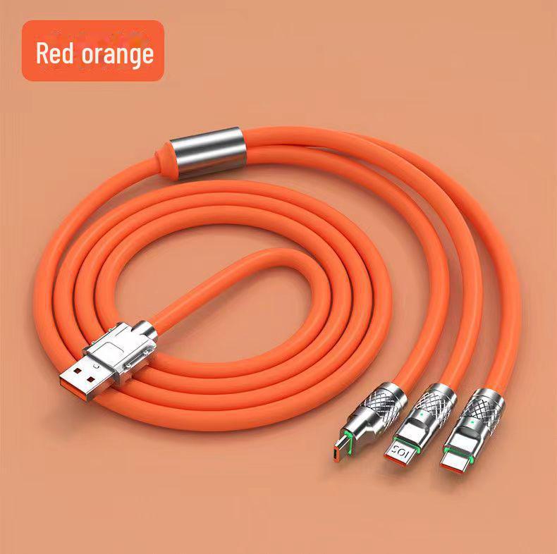 120W Super Fast Type-C Charging Cable for Huawei, Honor, and Apple Devices