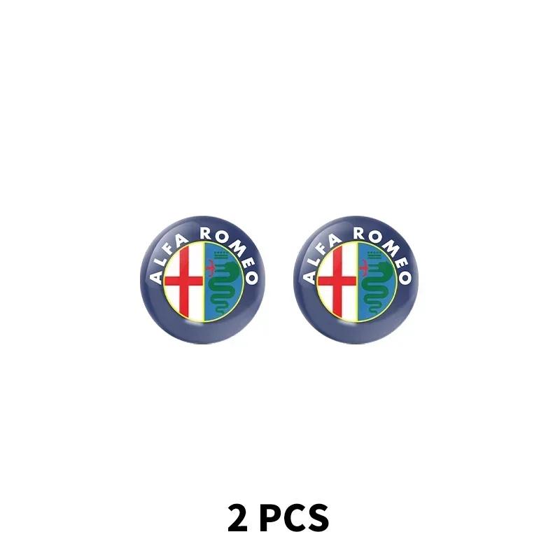 Car Stickers For Alfa Romeo 2/5/10pcs Car Door Lock Keyhole Protection Stickers Emblem For Alfa Romeo 159 Giulietta Giulia 147 M