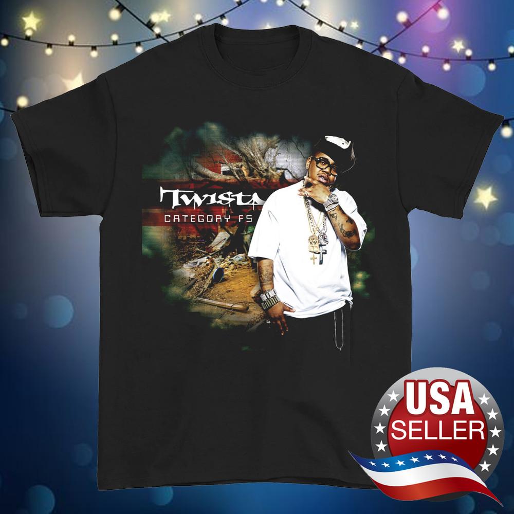 Twista rapper album black T-shirt short sleeve All sizes all sizes JM552 Unisex T-Shirt XXL