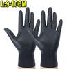 Thick Heavy Duty Nitrile Gloves 8Mil Extra Mechanic Home Garden Disposable Glove with Textured Grip Antislip Safety Work Gloves