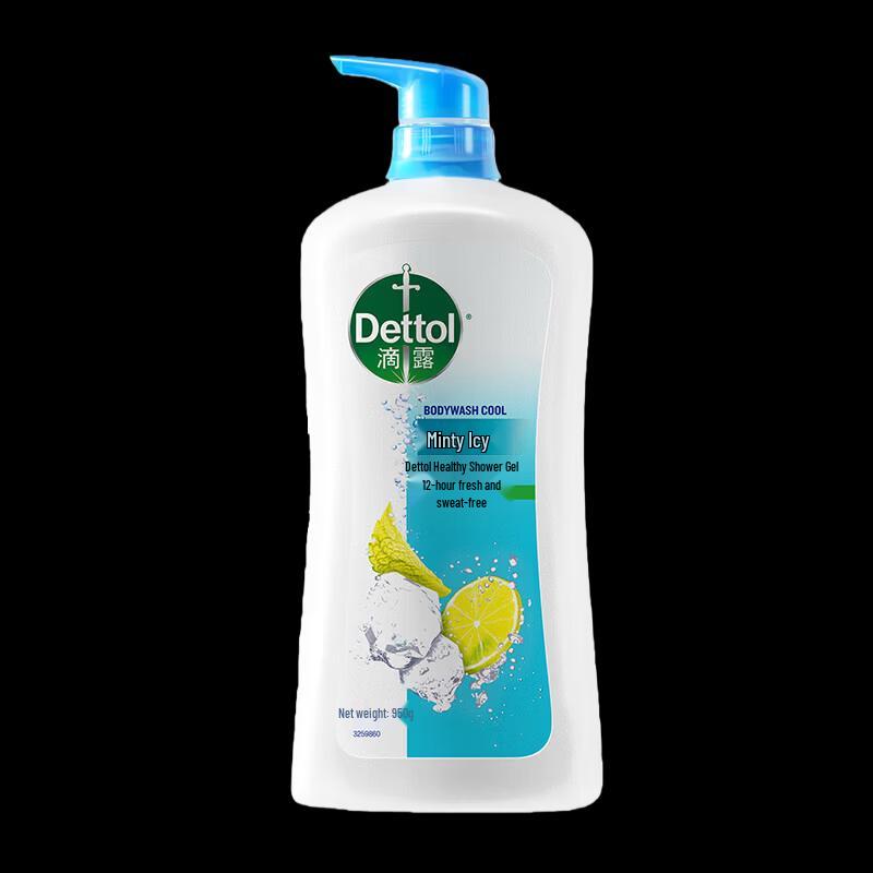 Dettol Cooling Mint Shower Gel Duo Pack