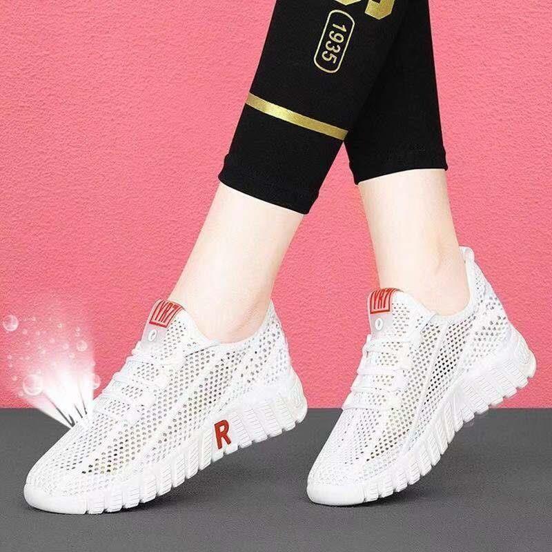 

Old Beijing cloth shoes light and breathable Korean version mesh women s square dance wear spring and summer mesh shoes fashionablemother sports shoes 36