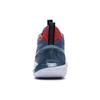 Li Ning SONIC 10 Ultra Abrasion Resistant Breathable Mid Top Basketball Shoes Men's Blue White Red ABAS145-7