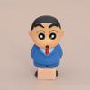 Crayon Shinchan GK Familienfoto PVC-Modell mit baubaren Figuren zum Verschenken und Ausstellen