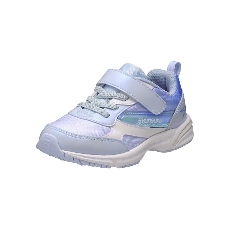 

Кроссовки Shunsoku Athletic LEC E, Обувь, Детская, Для девочек, Легкие, 16-23 см, 1E, 8260, Сапфировый, 19.0 см,