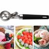 Non-stick Ice Cream Scoop 304 Stainless Steel Watermelon Ball Scoop Sundaes Scoop  Fruit
