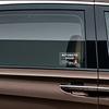 8 Pieces Automatic Door Driver Will Open Door Stickers for Cars, Transparent,3.5inx2in