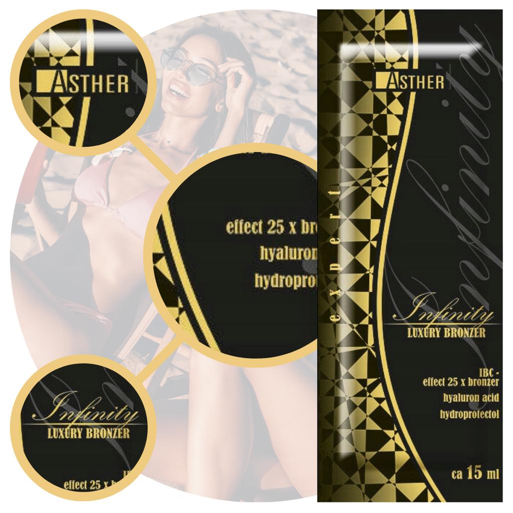 Asther Infinity luxury sunbathing bronzer