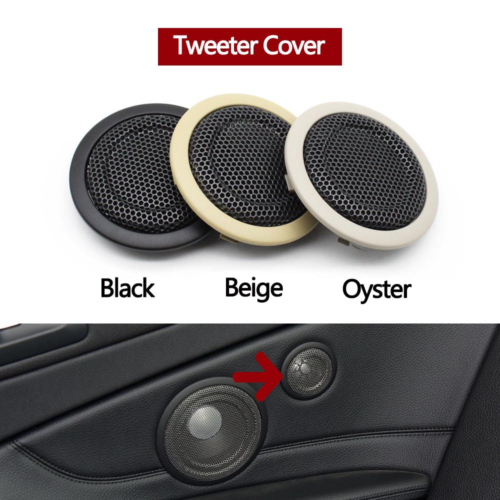Car Front Rear Door Midrange Speaker Covers Tweeter Horns Cover Trim For BMW 1 2 3 4 Series F20 F22 F23 F30 F31 F35 F33 F36 F82
