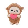 Plush Sheep Keychain With Soft Pp Cotton Filling For Cute Bag Accessories