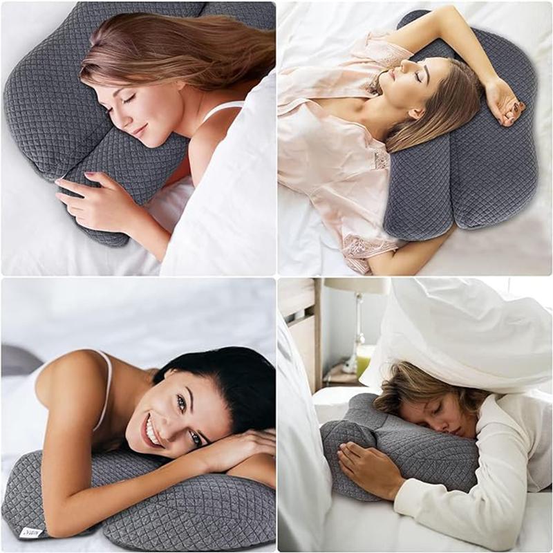 Neck Pillow For Neck Pain and Ergonomic Pillows Pain Relief Sleeping Sleeping For Back Stomach Side Sleeper Home