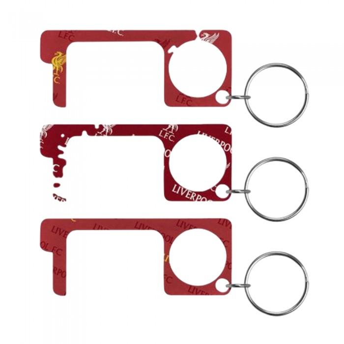 Liverpool FC No Touch Keyring (Pack of 3)