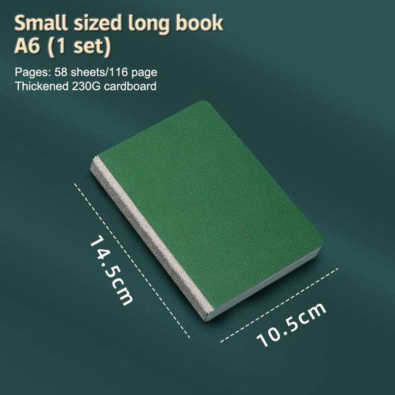 Mini Painting Book Thick Paper Pocket Watercolor Sketchbook Marker Painting Paper Art Supplies Portable Simple Sketchbook