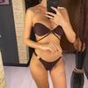 New Bandeau With Skirt Bikini Women Swimwear Female Swimsuit Three-Pieces Bikini Set High Leg Cut Bather Bathing Suit Swim