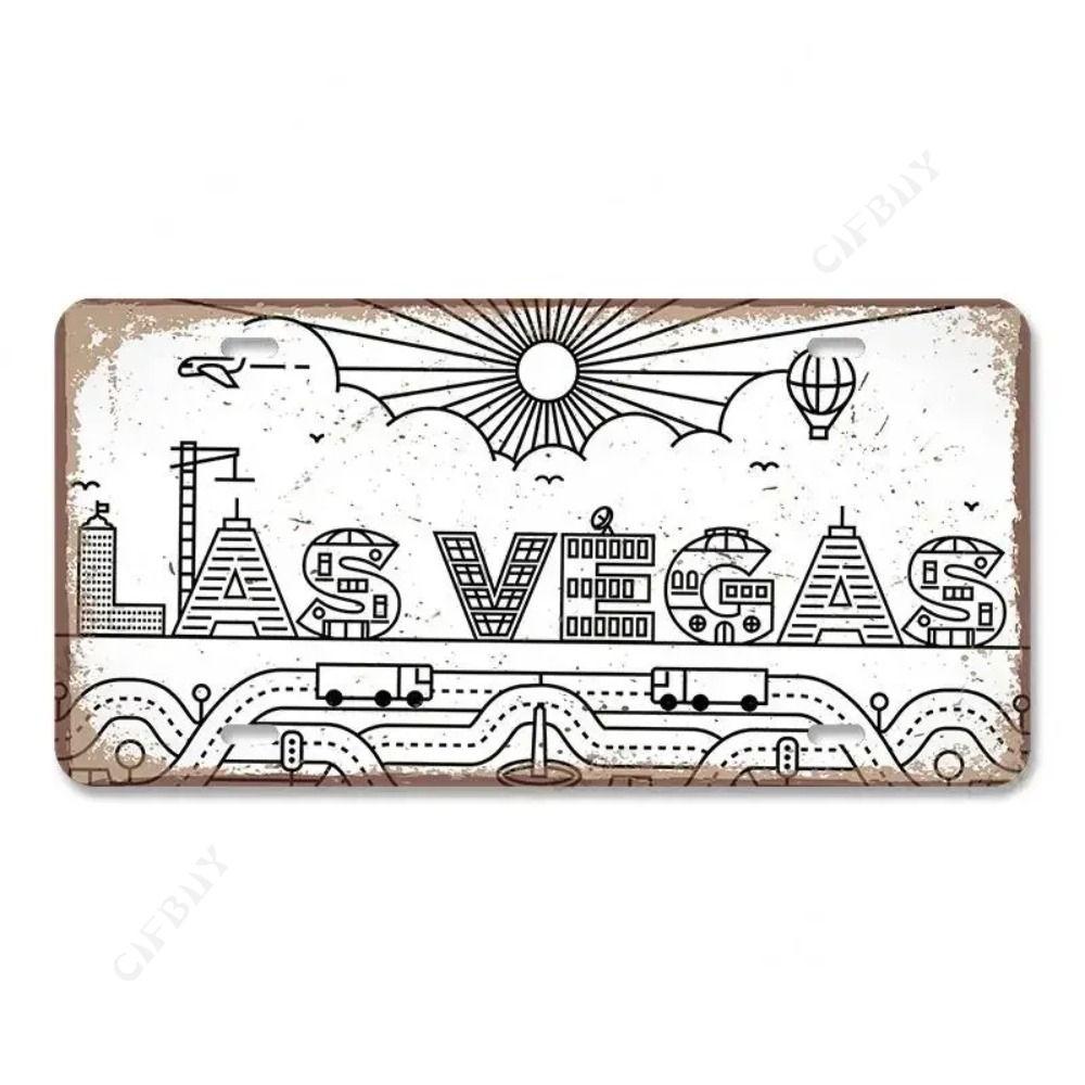 Vintage Car Retro Metal Tin Signs