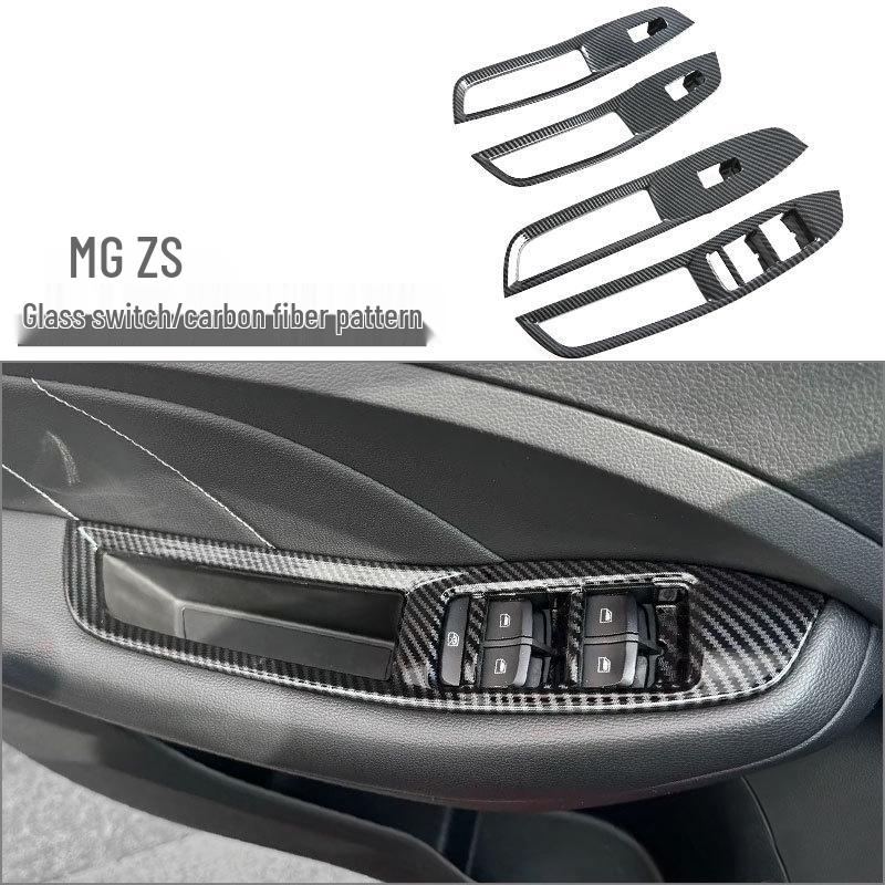 MG ZS Glass Switch Panel Window Lift Button Frame Decoration
