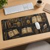 Mouse Pad Steampunk Magic Library Gaming Printon Demand Computer Mousepad XXL Playmat Soft Carpet Computer Desktop Mouse Pad