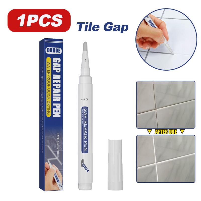 Waterproof Ceramic Tile Porcelain Gap Repair Agent Grout Crack Filling Bathtub Fixing Mending Glue Home Bathroom Accessory