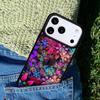 Colourful Flower Painting Art Phone Case Cover for IPhone 11 12 13 14 15 16e 17 Pro Max Coque for IPhone 17 Air