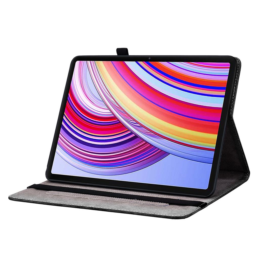 Adjustable Stand Case Universal for Xiaomi Redmi Pad 2 Pro 2025 Poco Pad 2024 12.1" TPU Back Luxury Painted Cover With Card Slot