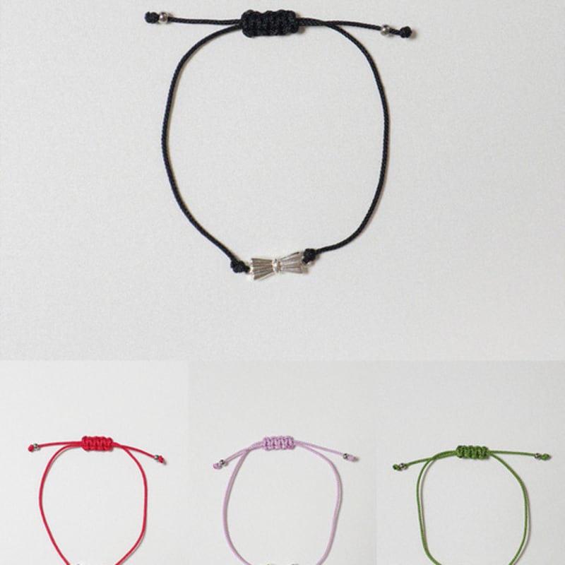 OudStudio Bow String Bracelet_4Color