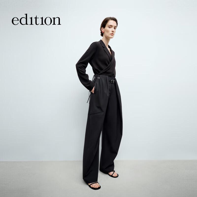 

Edition Oriental Wrap-Tie Acetate Blazer XS