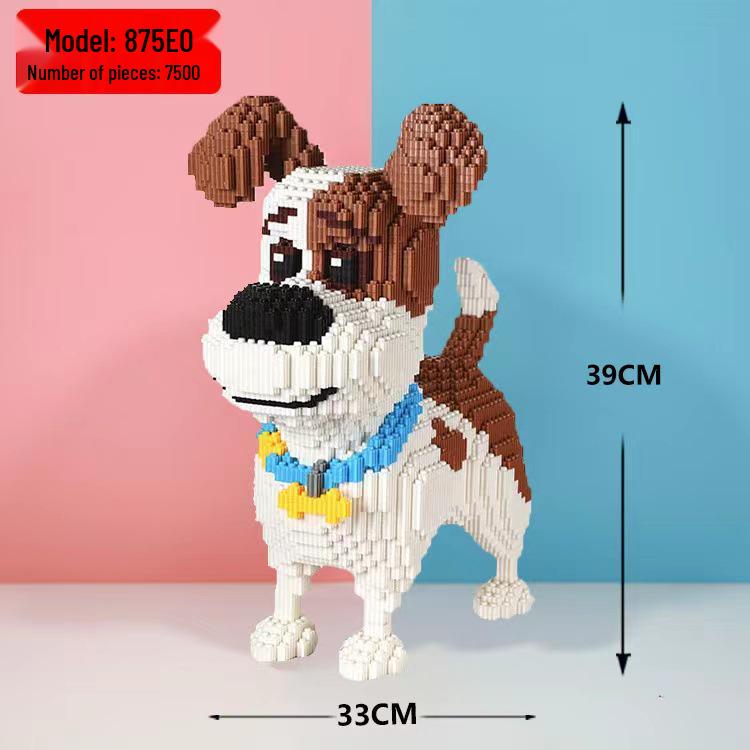 Girls' Compatible Lego: Violent Bear Building Block Series - Educational Micro-Block Interlocking Toys & Gifts