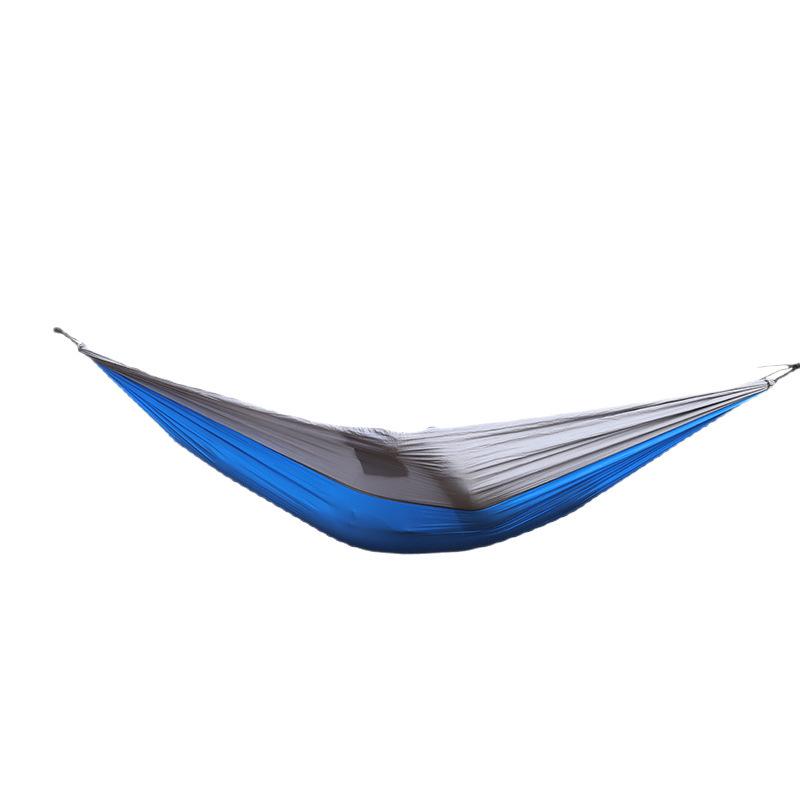 Outdoor Anti-rollover Hammock with Mosquito Net for Camping (Single/Double)