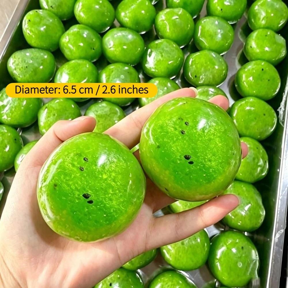 Realistic Simulation Squishy Toy Soft Material Kiwi Fidget Toy Kiwi Smoothie Balls Handmade