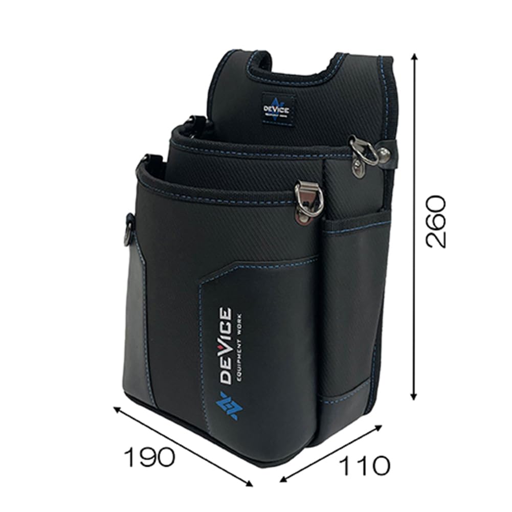 SK11 Waist Pouch with Reinforced Bottom and and Coating 2-Tier DVC-JY7 Water-Resistant Abrasion-Resistant