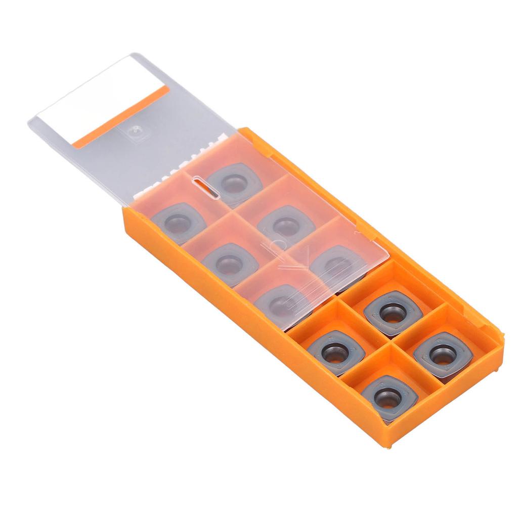 10 STÜCKE Dreheinsätze Beschichteter Hartmetall CNC Fräser Ersatz Drehbank Fräsen Spannwerkzeuge