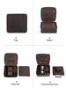 Vintage Crazy Horse Leather Riveted Watch and Jewelry Box