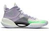 LiNing Cushioning, Slip Resistant, Abrasion Resistant, Breathable, Coverage, Support Mid Top Basketball Shoes Lilac ABAS027-5