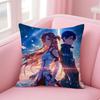Asuna sword art online progressive Cushion Cover Pillow Case Soft Friendly Fabric  Concealed Zipper