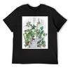 Greenhouse Illustration T-Shirt Kawaii Clothes Cheap Stuff Valentines Boutique Clothes Mens Graphic T-shirts Hip Hop