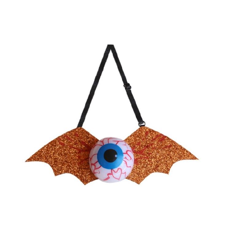 LED Power Glowing Eyeball Necktie For Halloween Costume Theme Parties And Special Event Photography Neckwear Accessory