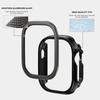 Lega di Alluminio Metallo + Custodia in TPU Per Apple Watch Ultra 1/2/3 49mm Telaio Paraurti Scocca Protettiva per Apple Watch Serie 11 10 9 8 7 6 5 46mm 42 45 41mm
