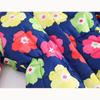 Autumn and Winter Children's Cotton Jacket Boys and Girls Fashion Printing Cartoon Big Boy Long Section Hair Collar Hooded Cotton Coat Jacket
