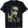 Vintage 90s Frankenstein Blowing Bubblegum Heart Sunglasses T-Shirt,men&women Unisex T-shirt