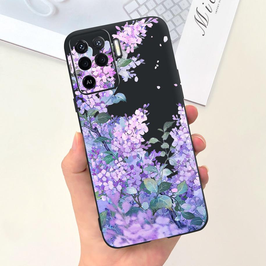 For OPPO A74 A94 Case CHP2219 CPH2203 Phone Cover Cute Duck Dinosaur Slim Matte Funda For OPPO A74 A 94 5G OPPOA74 CPH2197 Coque