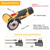 19500rpm Electric Grinding Tool Multifunctional Mini Grinder Handheld Cutter for Cutting Polishing Ceramic Tile Wood