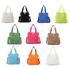 Sophisticated Corduroy Shoulder Bag for Women Spring Summer Fashion Handbag
