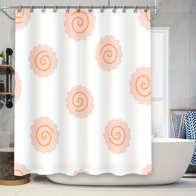 

Decorate Your BathSoft Stylish Printed Shower Curtain for Home Bathroom Decor. 90x180cm