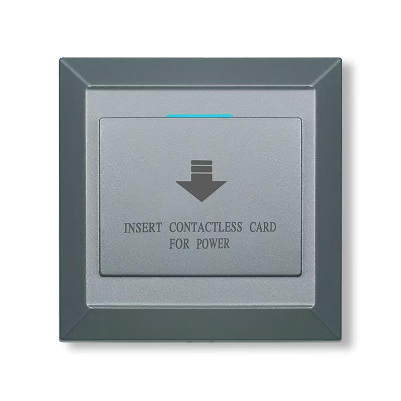 Weichuang Smart Hotel Room Card Power Switch – Low/High Frequency Inductive Power-Saving Wall Switch