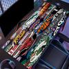 NBA Print Mouse Pad, for Keyboard Pad Laptop PC Mat for Office Home Use, Desk Decor, Perfect Birthday Gift for Gamers