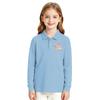 Girls Long Sleeve School Uniform Top Casual Print Shirt for Back to School