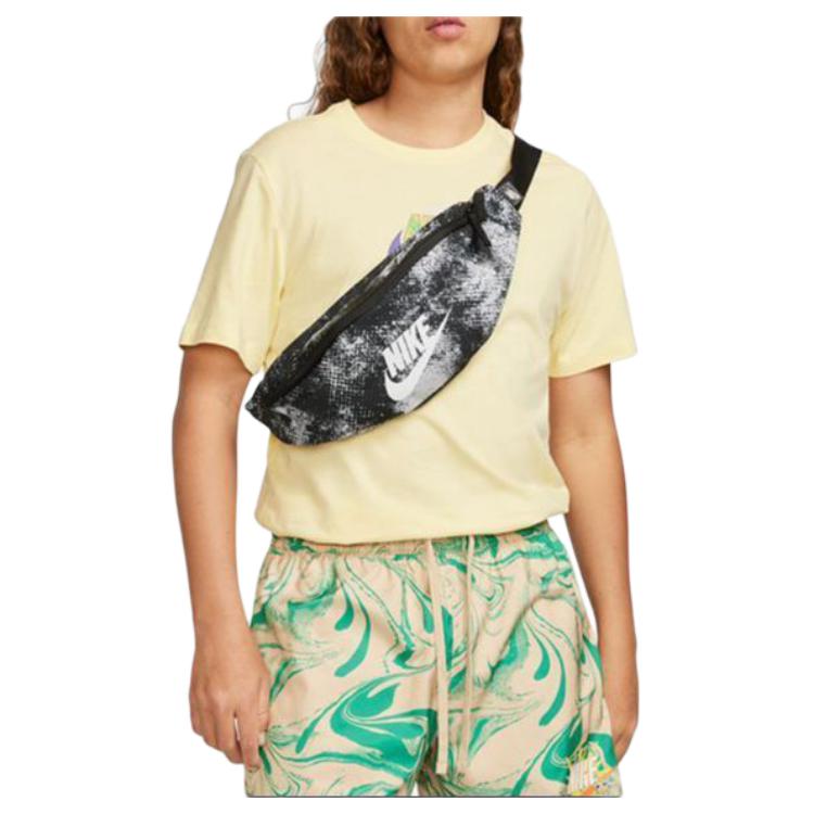 New Nike Polyester Fanny Pack Regular Unisex White & Black & Summit White FN0890-100