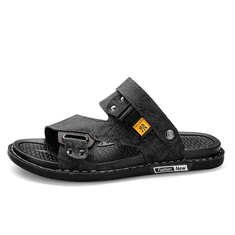 Fashion Men's Sandals Fashion Rubber Light Sandal Summer Casual Platform Sandals for Men Beach Sandal New Comfort Slippers Sandalias Hom