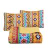 3pcs Bohemian Floral Pattern Comforter Set, 3D Digital Print, Soft-Touch Polyester, All-Season, Machine Washable, Woven